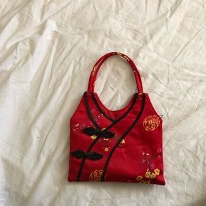 Red Chinese Purse